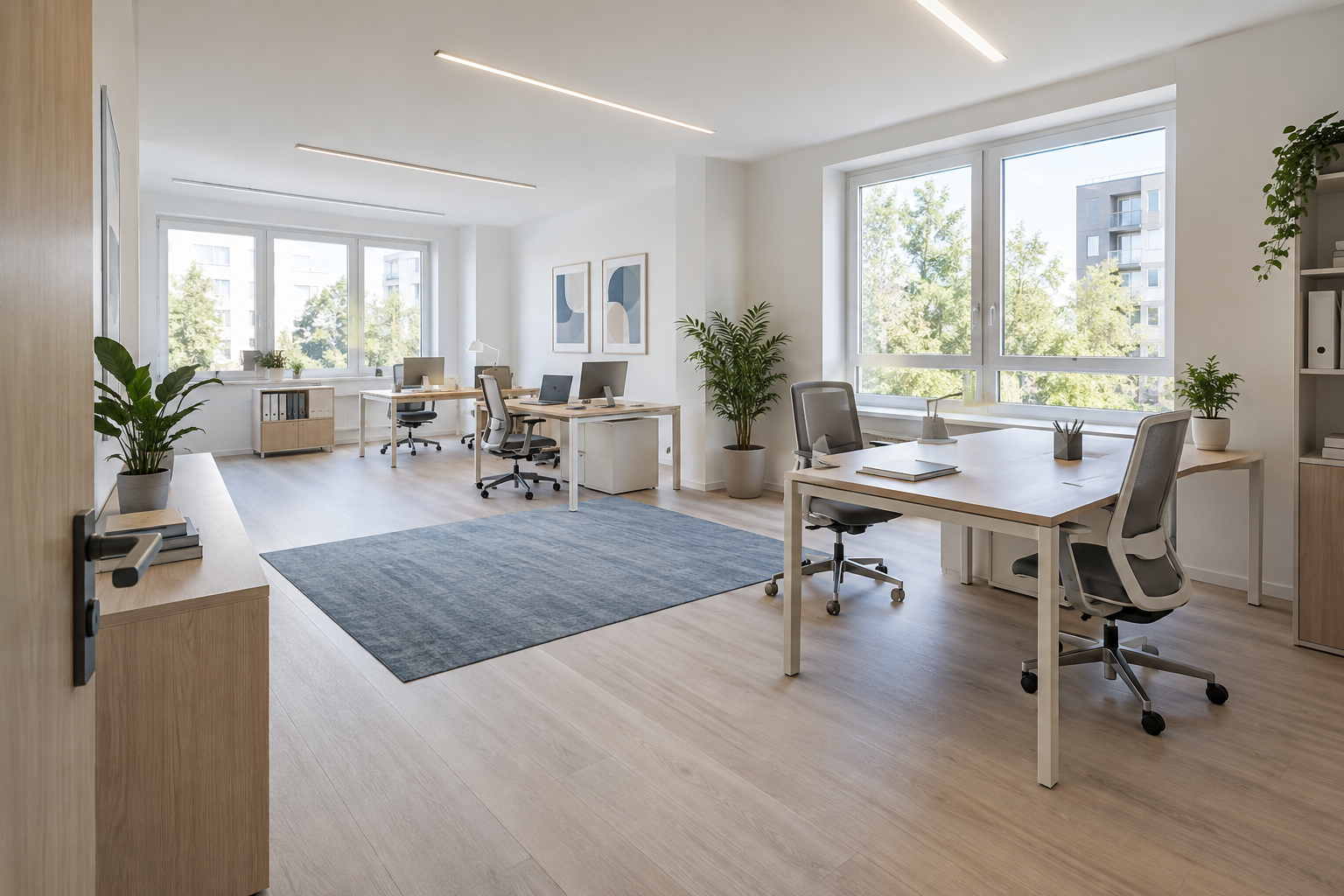 DEMO NAVORA — fikcyjne wnętrza i schemat NV-GDN-A19-P4, Gdańsk