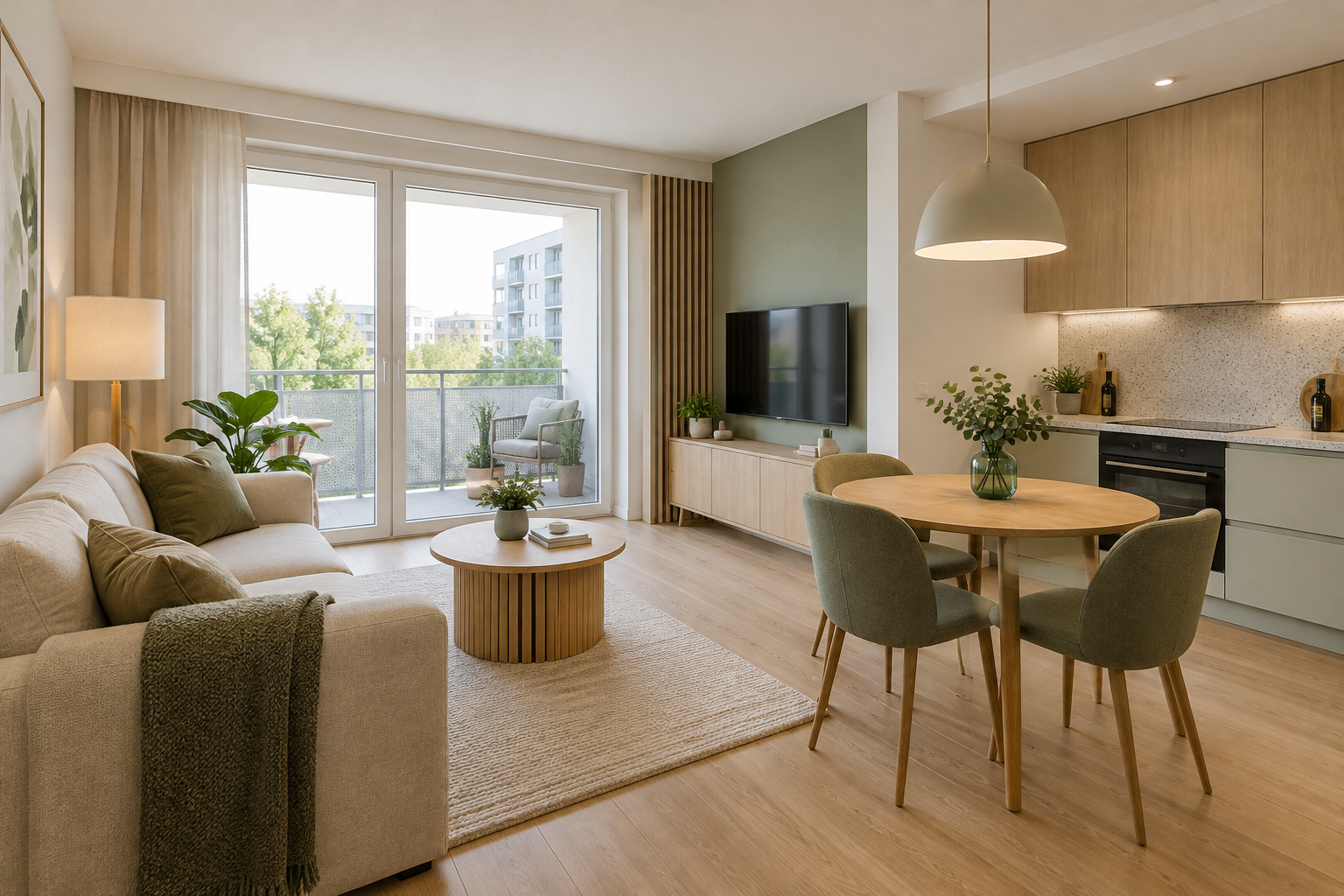 DEMO NAVORA — fikcyjne wnętrza i schemat NV-GDN-A17-P1, Gdańsk