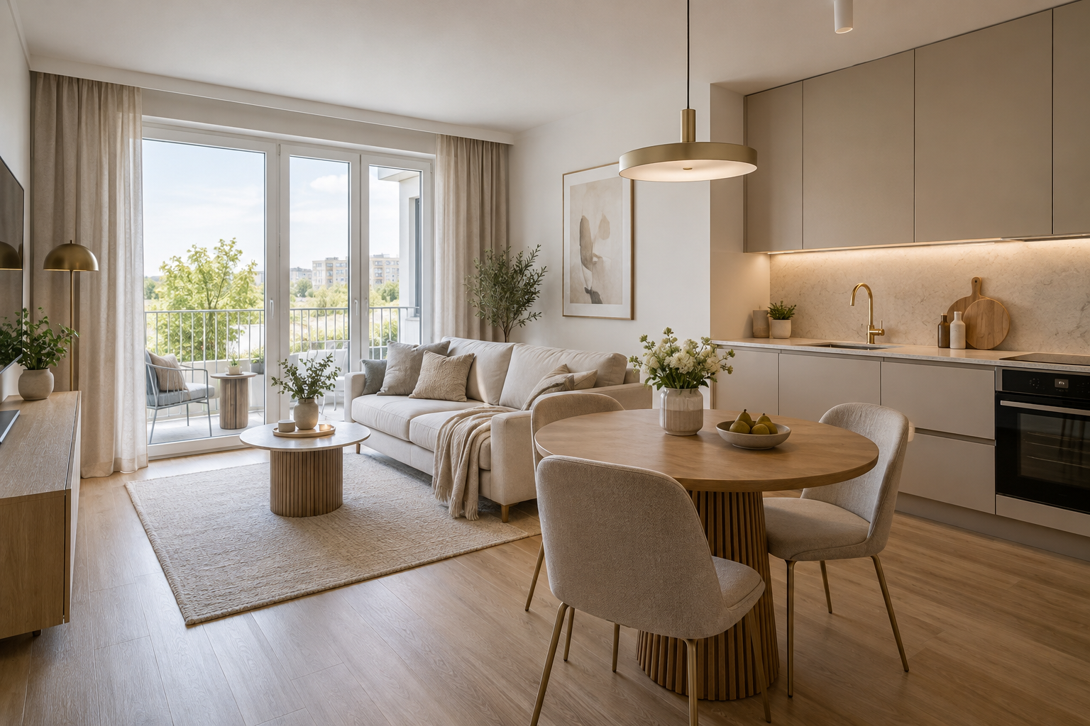 DEMO NAVORA — fikcyjne wnętrza i schemat NV-GDN-A18-P1, Gdańsk